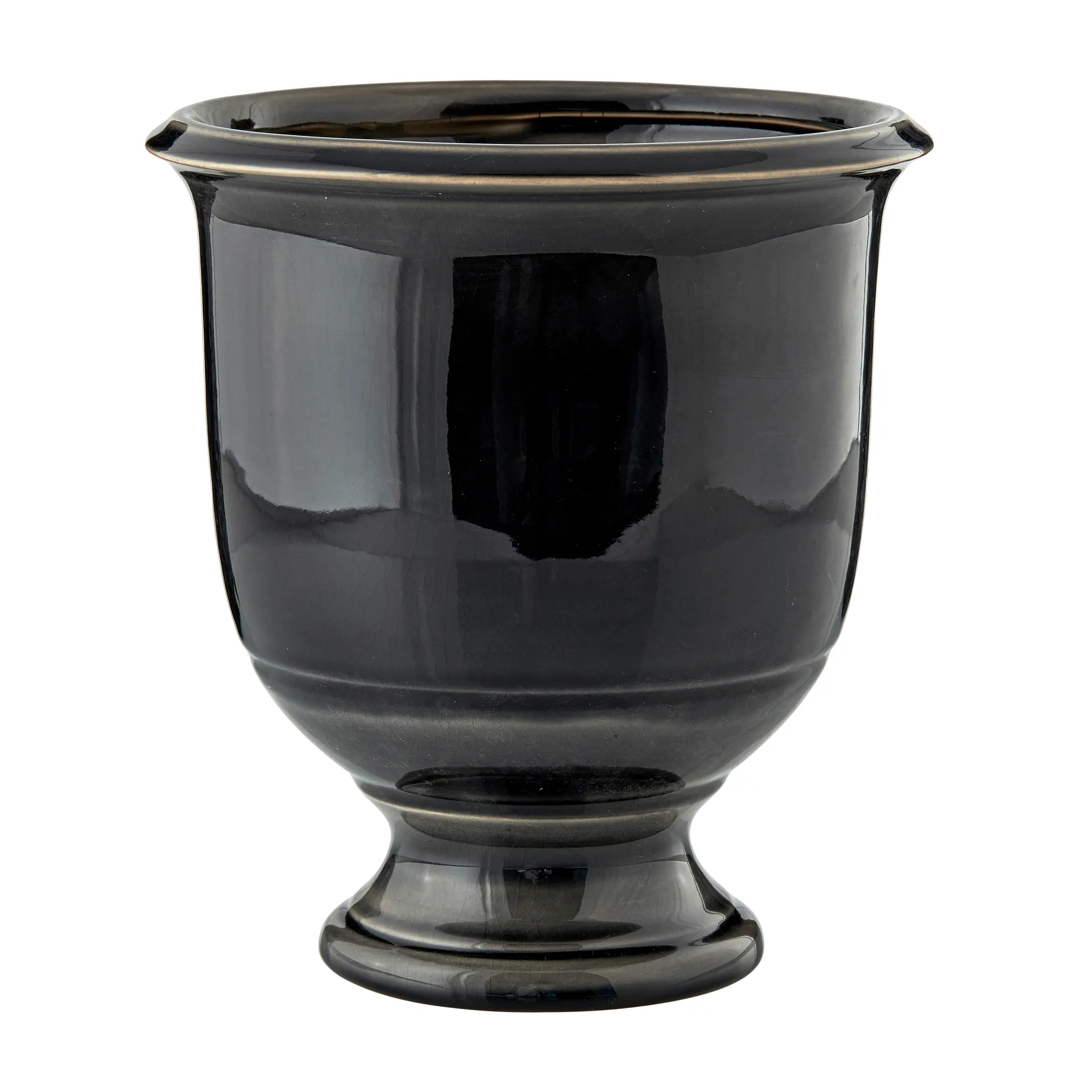 Roselle blomkruka Ø19,5 cm, Dark grey Lene Bjerre