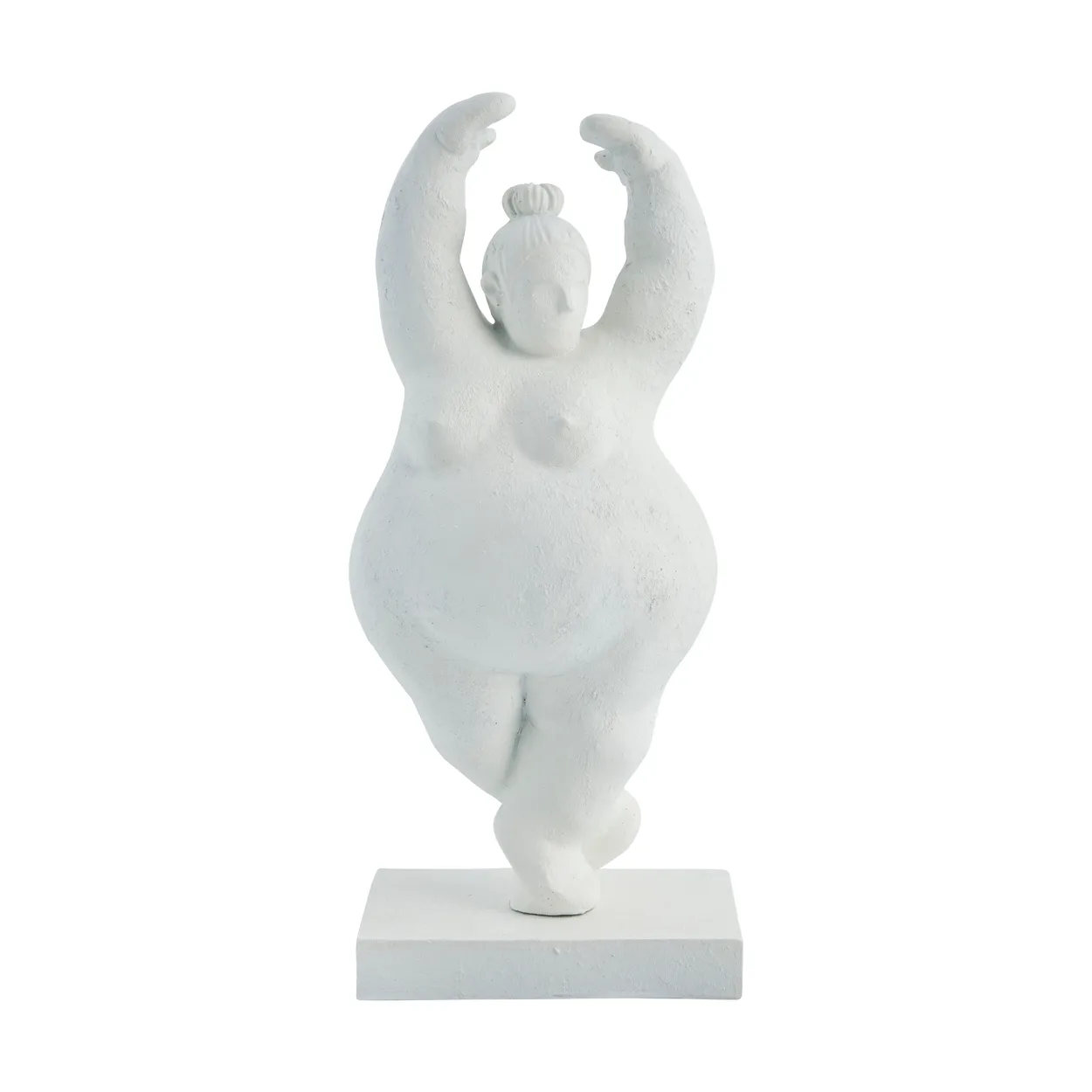 Lene Bjerre Serafina dekoration kvinna piruett 28 cm White