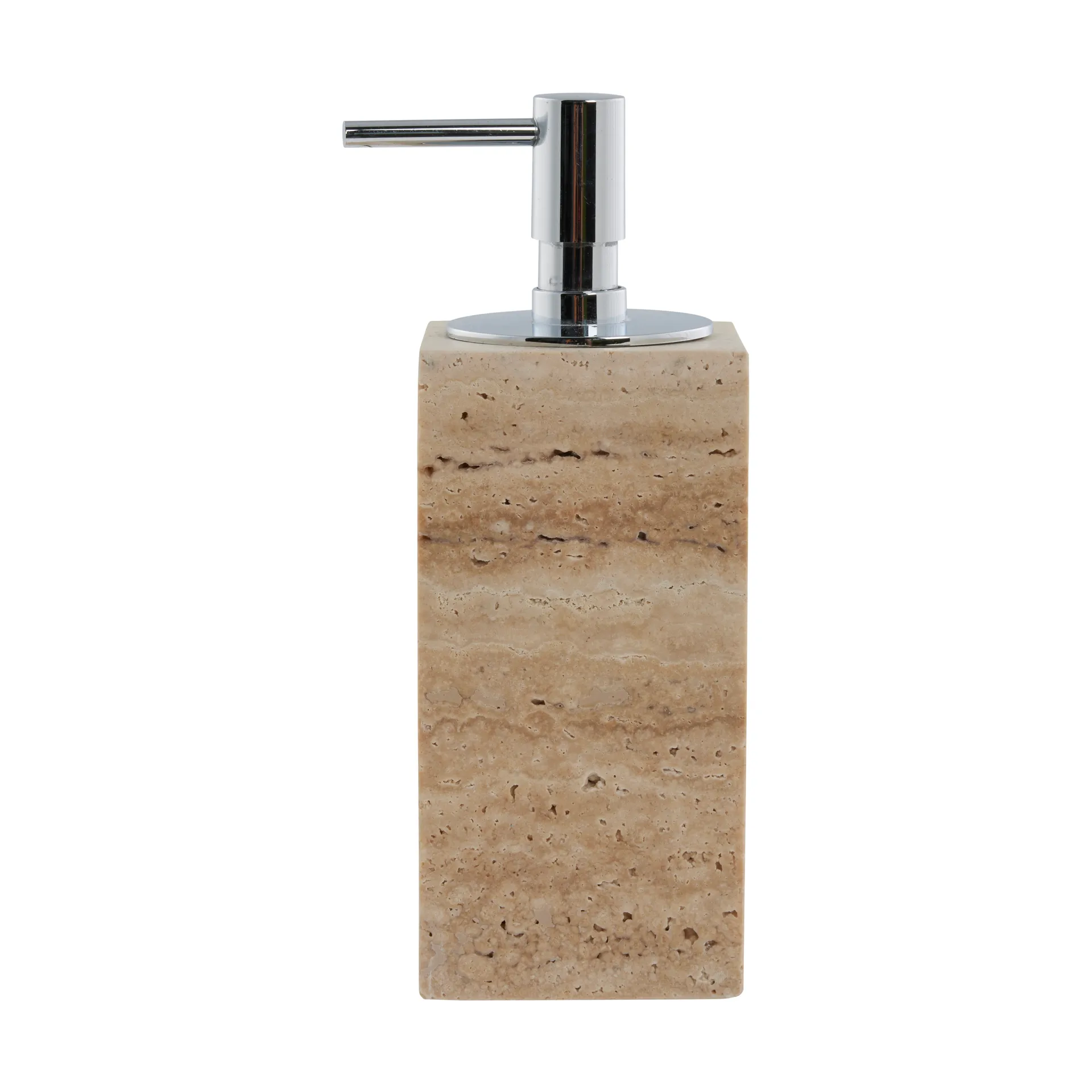 Travina tvålpump 6,5x6,5 cm, Linen Lene Bjerre