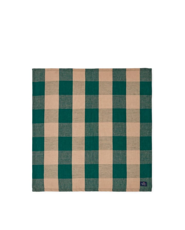 Checked servett 50x50 cm, Grön Lexington