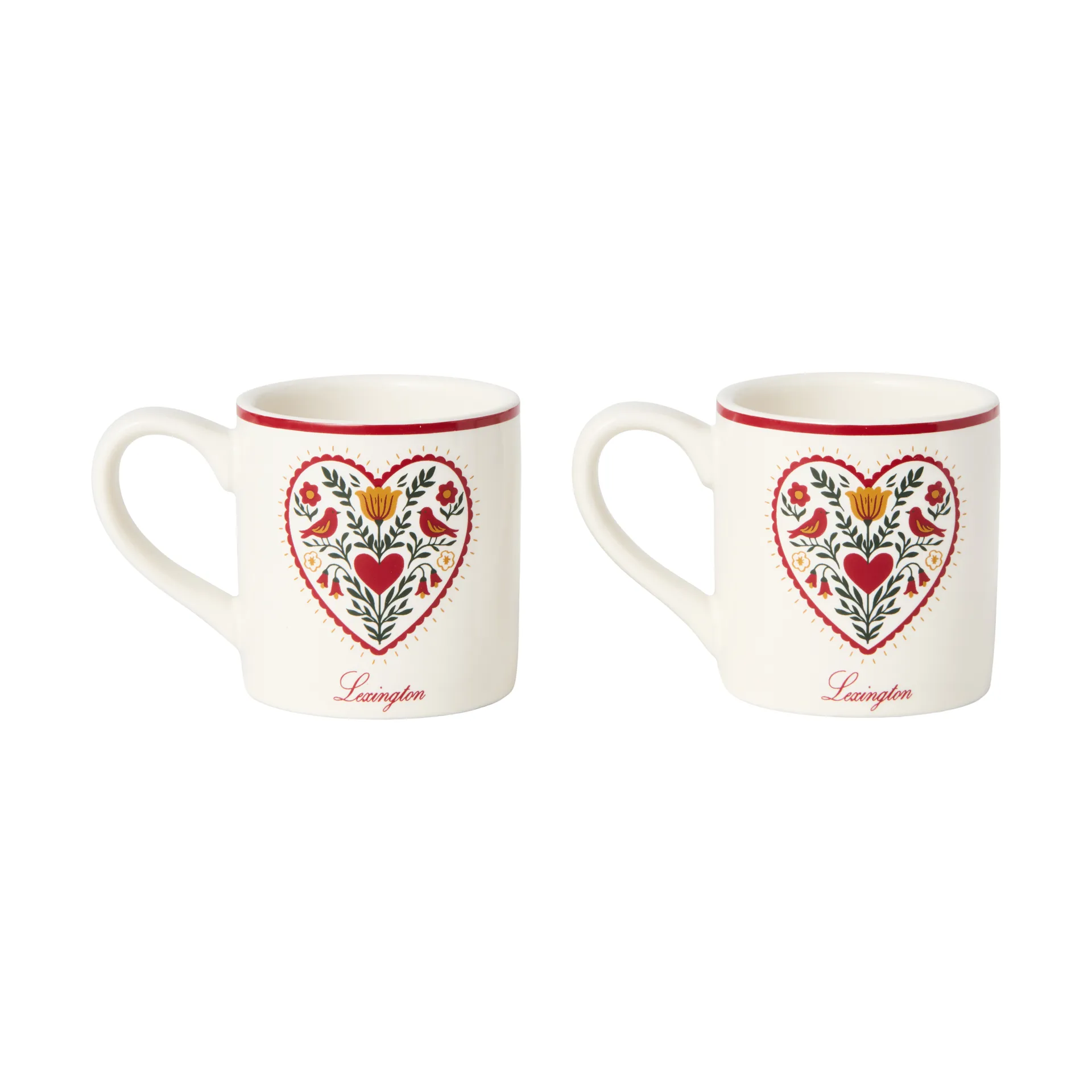 Lexington Christmas Tree mini mugg Multi, 5,5x6 cm, 2-pack