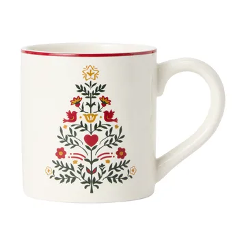 Christmas Tree mugg - Multi, 9x9,5 cm - Lexington