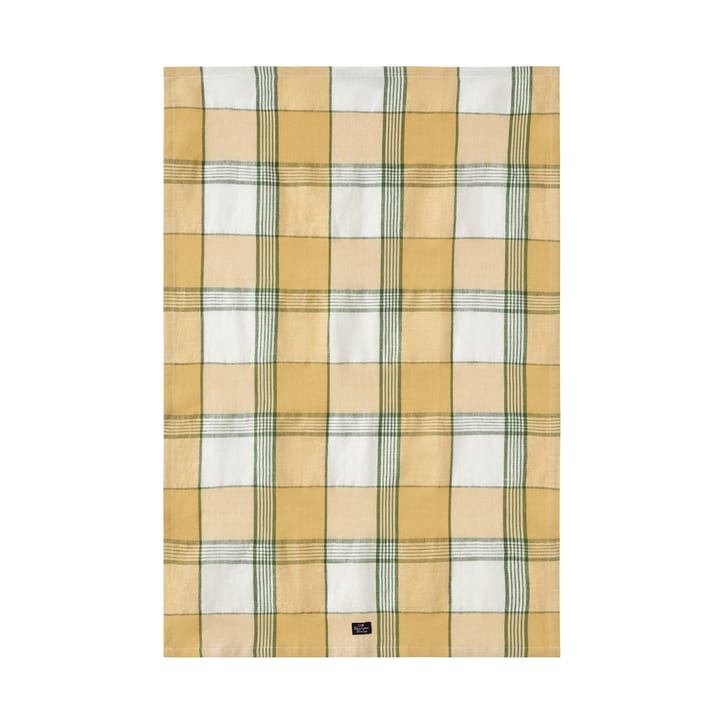 Easter Linen/Cotton kökshandduk 50x70 cm, Yellow-green Lexington