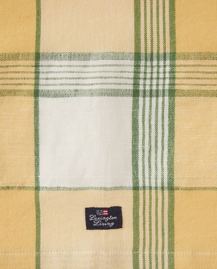 Easter Linen/Cotton kökshandduk 50x70 cm, Yellow-green Lexington