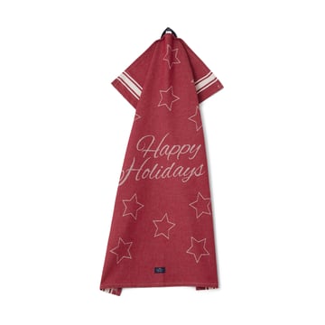 Produktfoto för Lexington Happy Holidays kökshandduk 50x70 cm Röd