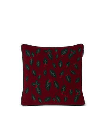 Lexington Holly kuddfodral 50×50 cm Röd-grön