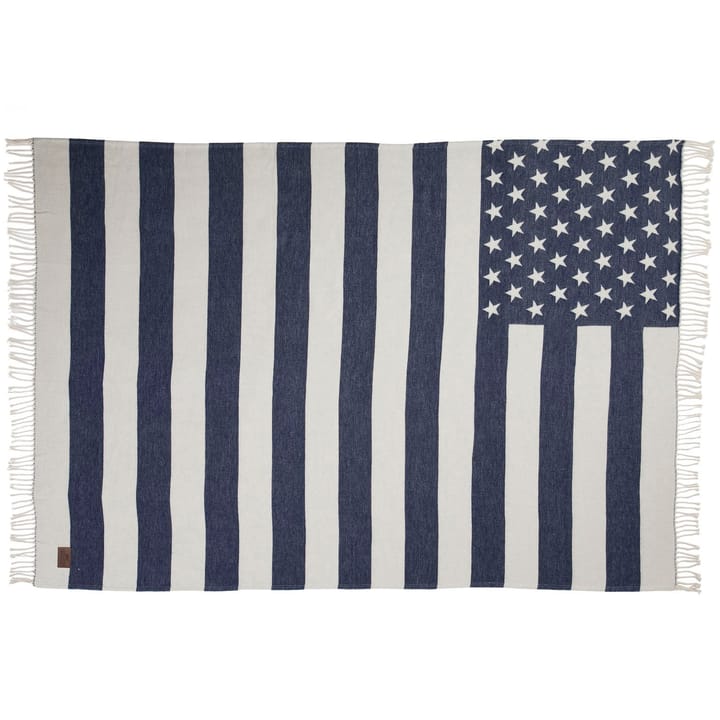 Icons Flag pläd 130x170 cm, White-navy Lexington