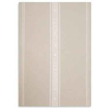Lexington Icons Star kökshandduk 50×70 cm Beige-white