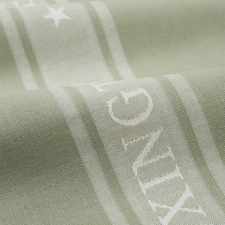 Icons Star kökshandduk 50x70 cm, Sage green-white Lexington
