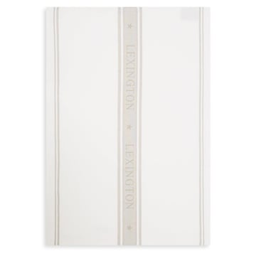 Läs mer om Lexington Icons Star kökshandduk 50x70 cm White-beige