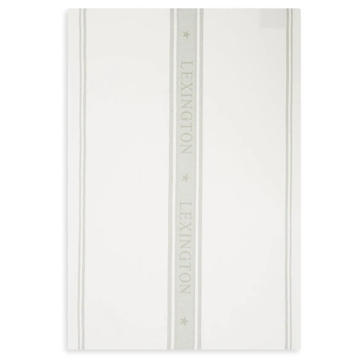 Lexington Icons Star kökshandduk 50x70 cm, White-sage green
