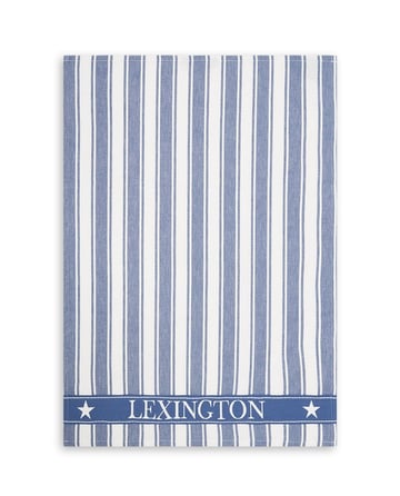 Läs mer om Lexington Icons Twill Waffle kökshandduk 50x70 cm Blå