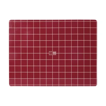 Lexington laminerad dubbelsidig bordstablett - Red-light beige, 30x40 cm, 2-pack - Lexington