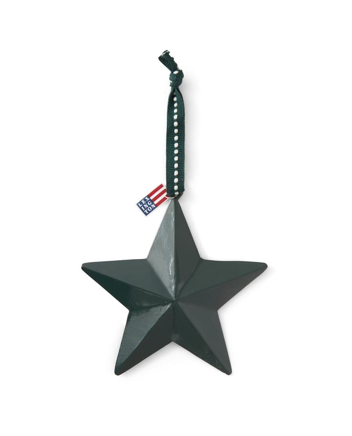 Metal Star Stjärna 12x12 cm, Grön Lexington