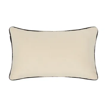 Mountains Logo ullmix dekorationskudde - White-navy, 50x30 cm - Lexington