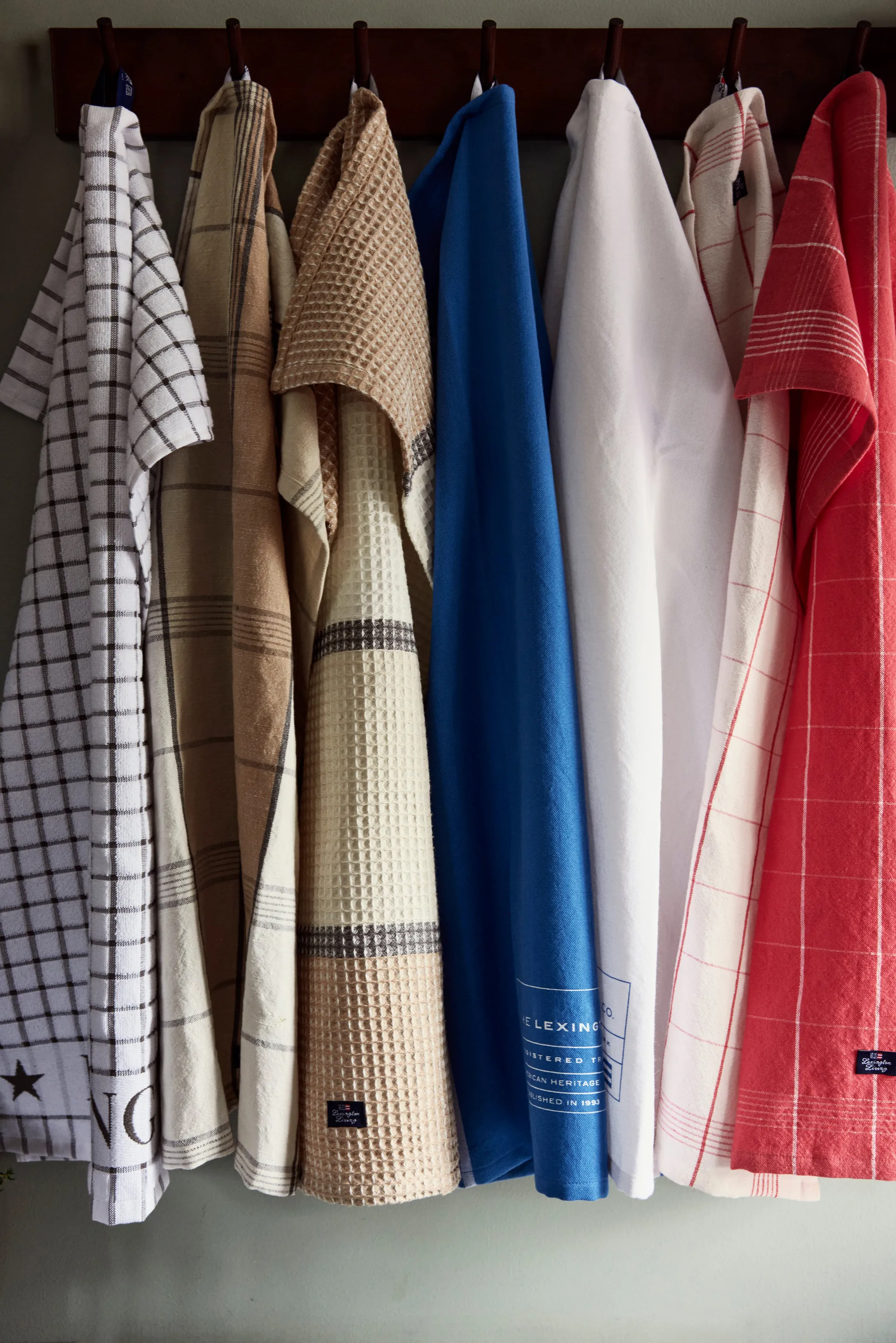 Organic Cotton Terry kökshandduk 50x70 cm, White Lexington