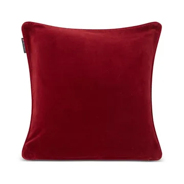 Organic Cotton Velvet kuddfodral 50x50 cm - Red - Lexington
