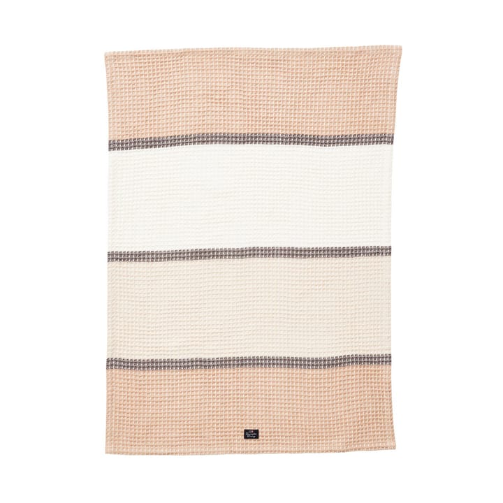 Organic Cotton Waffle kökshandduk 50x70 cm - Beige - Lexington