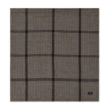 Lexington Pepita Check Cotton Linen tygservett 50×50 cm Dark gray-beige