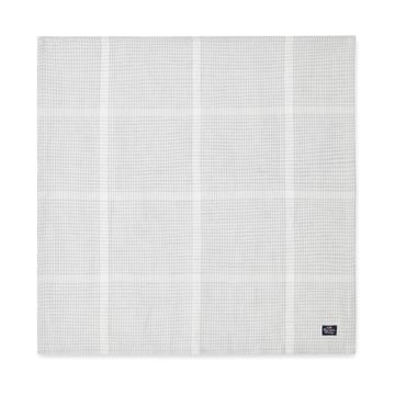 Lexington Pepita Check Cotton Linen tygservett 50×50 cm White-light gray