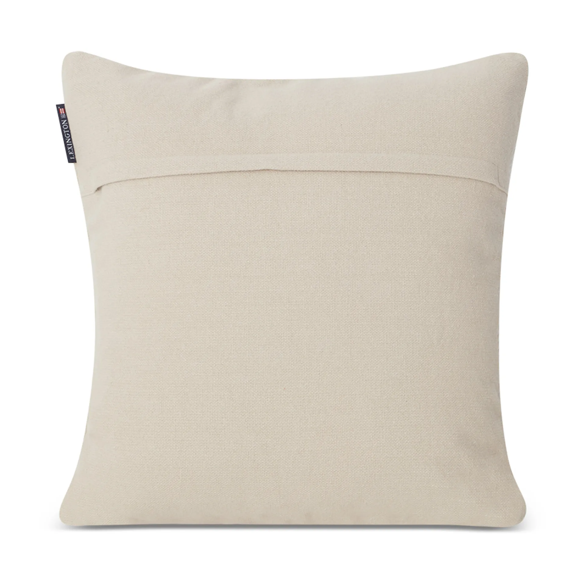Rope Deco Canvas kuddfodral 50x50 cm, Ljusbeige-vit Lexington