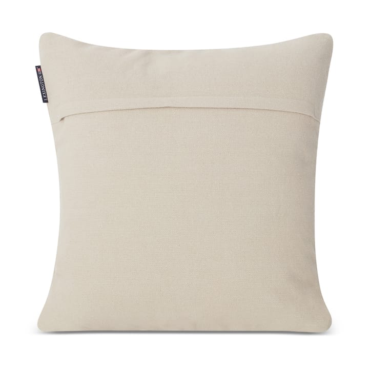 Rope Deco Canvas kuddfodral 50x50 cm, Ljusbeige-vit Lexington