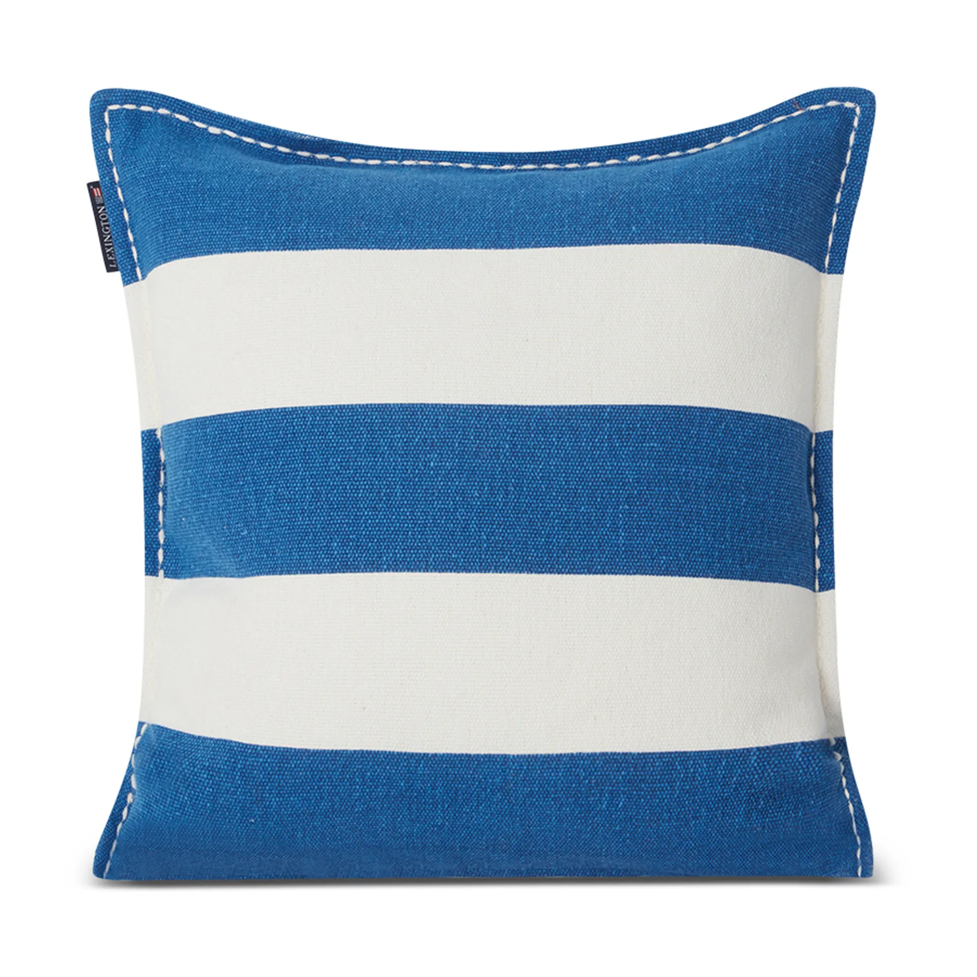 Rug Graphic Canvas kuddfodral 50x50 cm, Blå-vit Lexington