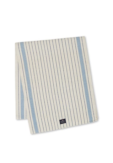 Läs mer om Lexington Striped löpare 250x50 cm Naturvit-blå