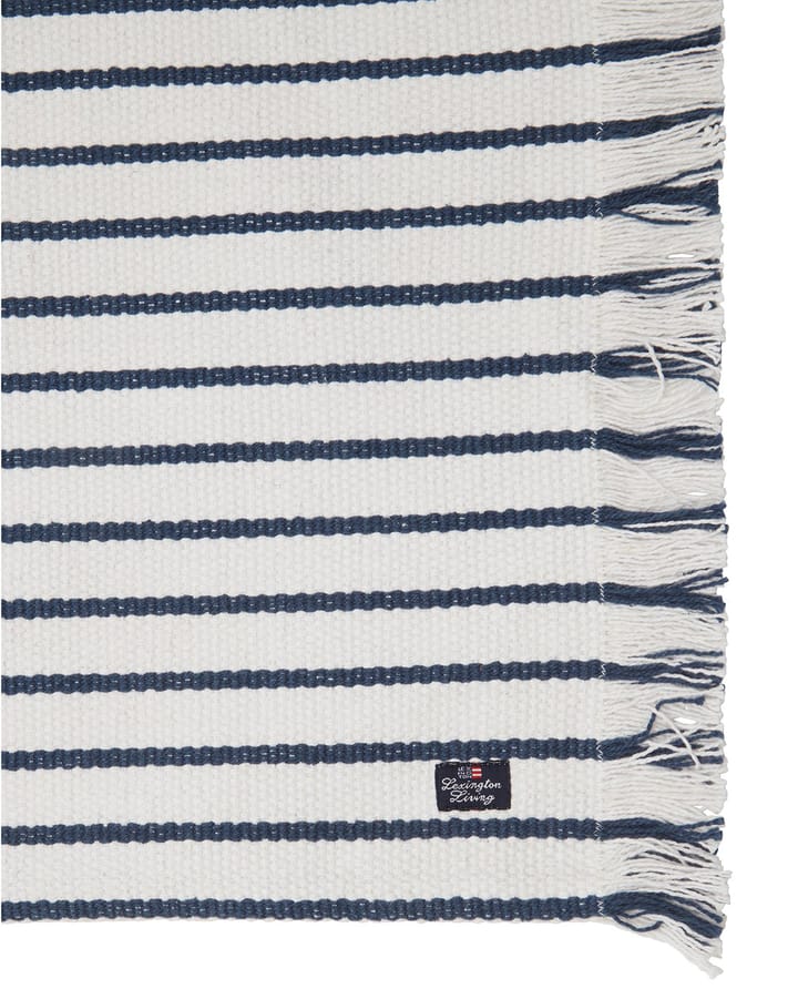 Striped Recycled Cotton bordstablett 40x50 cm, Navy Lexington