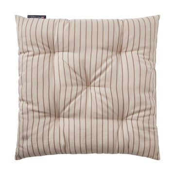 Läs mer om Lexington Striped Recycled Cotton sittdyna 40x40 cm Beige