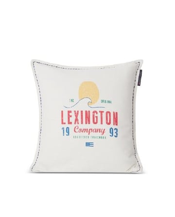 Lexington Sunset kuddfodral 50×50 cm Vit