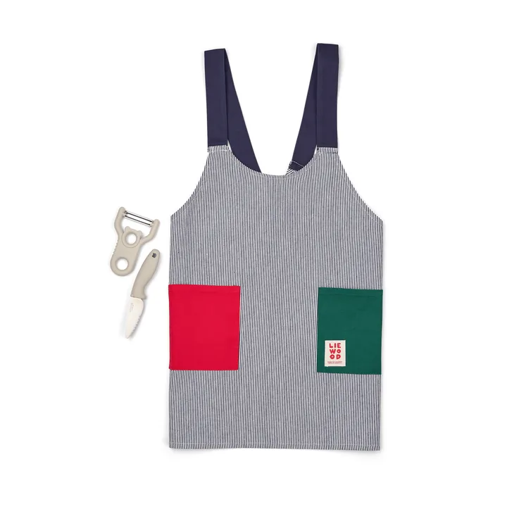 Arda Little Chef matlagningsset - Classic Navy Multi Mix - Liewood