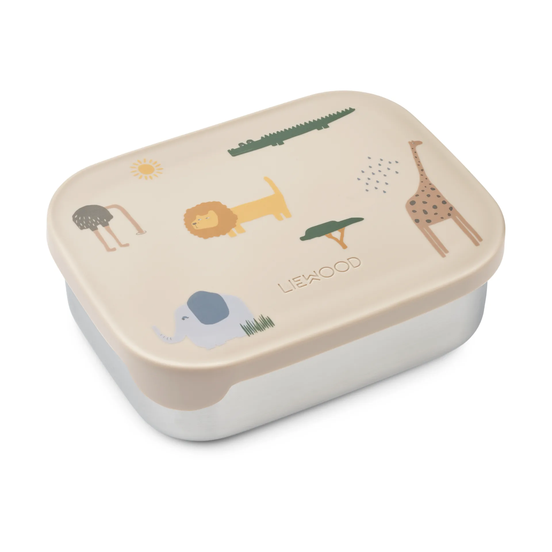 Arthur matlåda 13,5x17 cm, Safari sandy mix Liewood