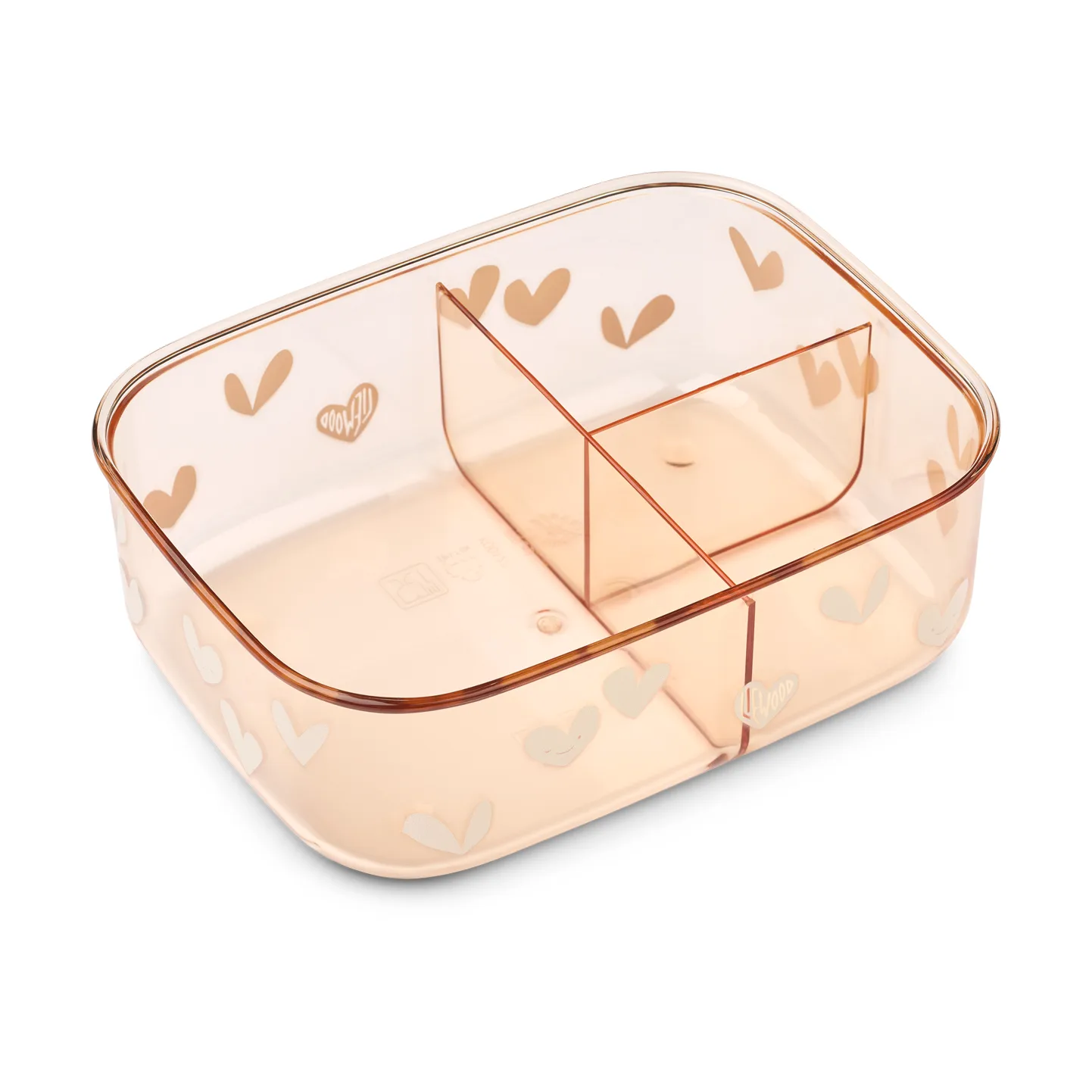 Arthur Tritan matlåda 13,5x17 cm, Sweethearts-pale tuscany Liewood