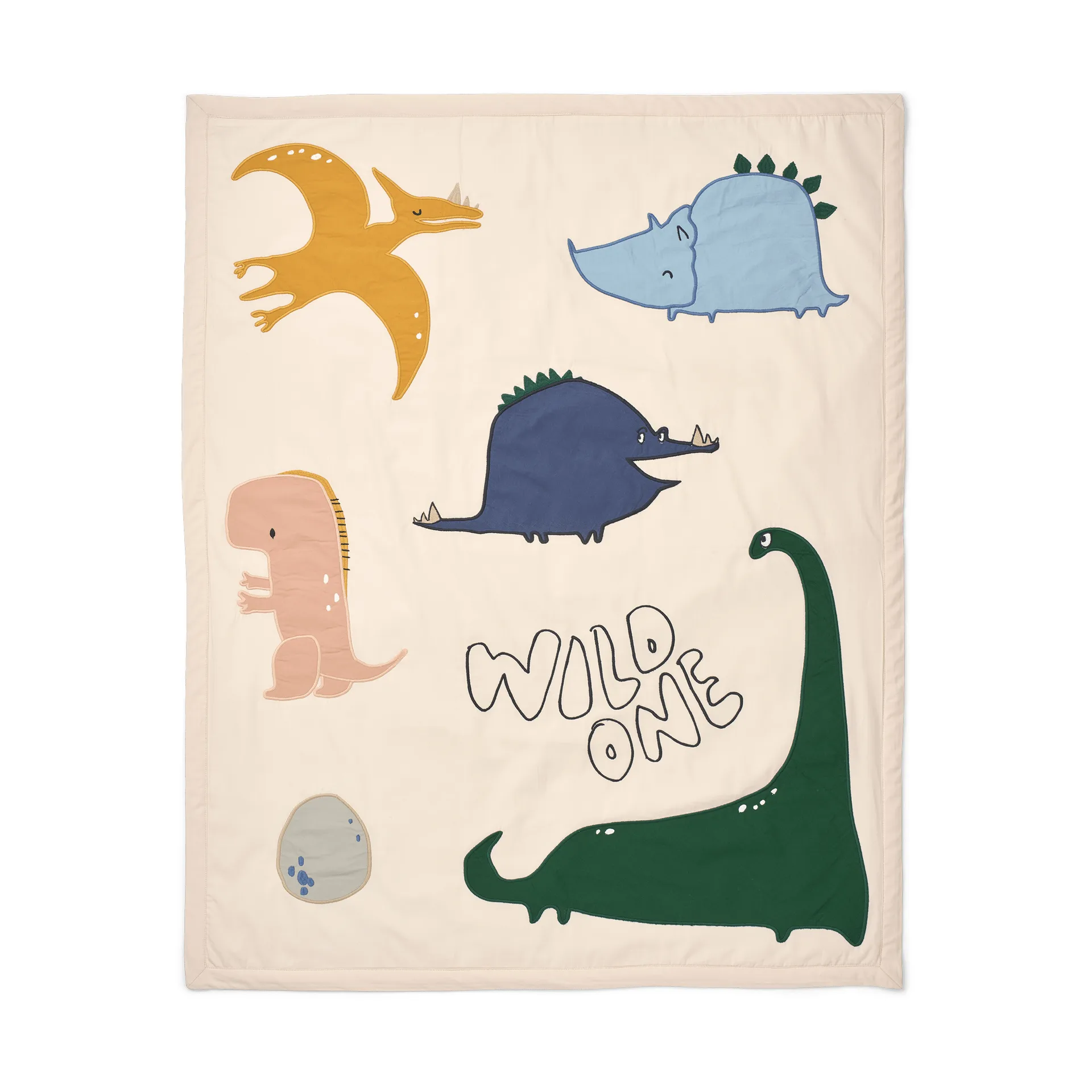 Bob filt, Dino roar-Sandy, 80x100 cm Liewood