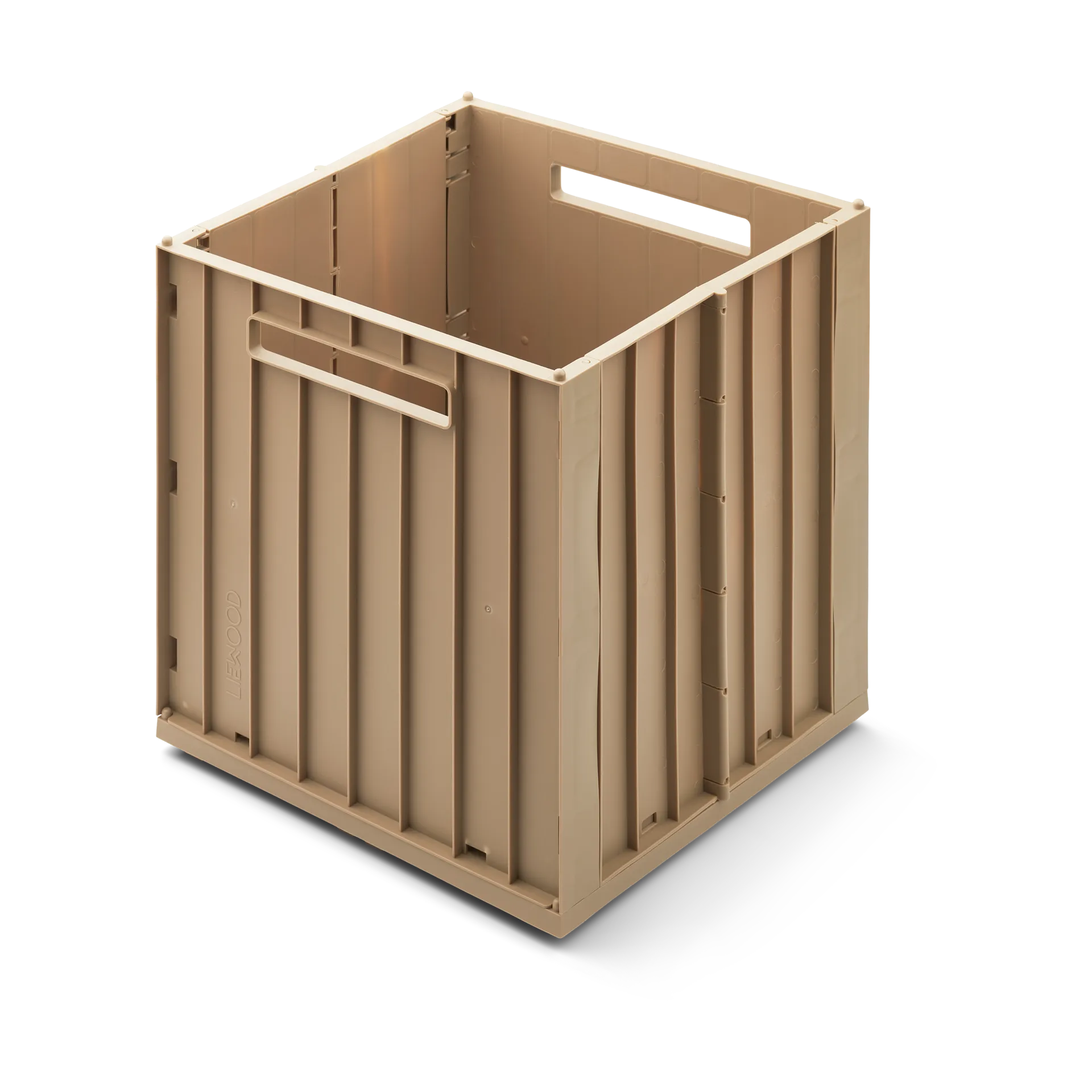 Elijah förvaringsbox med lock 31x31 cm, Oat Liewood