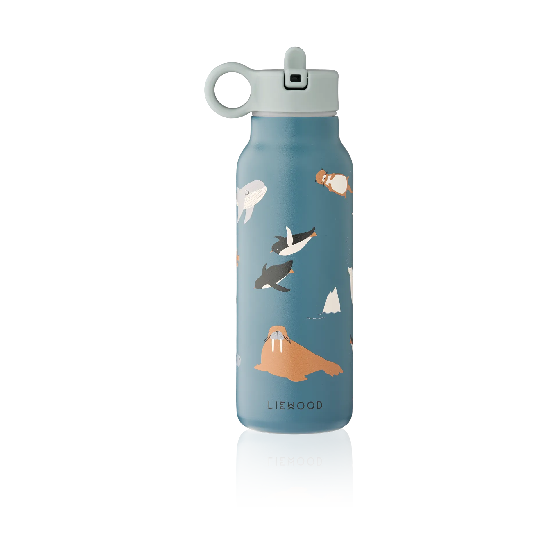 Falk vattenflaska 35 cl, Arctic Sea-Ocean view Liewood