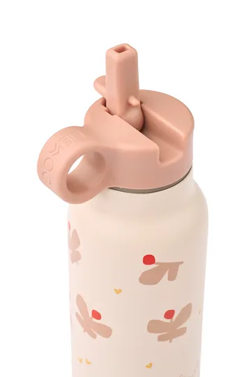 Falk vattenflaska 35 cl - Butterfly-apple blossom - Liewood