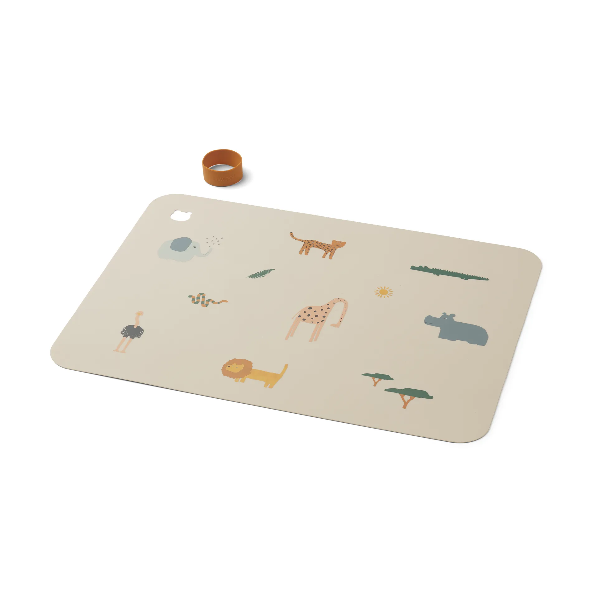Jude bordstablett 30,2x41 cm, Safari sandy mix Liewood