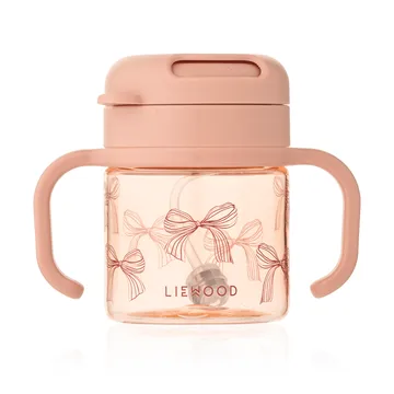 Kai Tritan pipmugg med sugrör - Bows-Pale Tuscany - Liewood