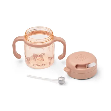 Kai Tritan pipmugg med sugrör - Bows-Pale Tuscany - Liewood