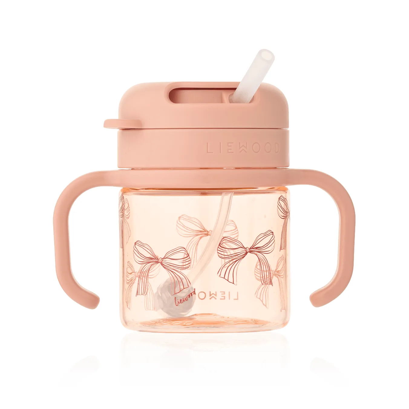 Kai Tritan pipmugg med sugrör, Bows-Pale Tuscany Liewood