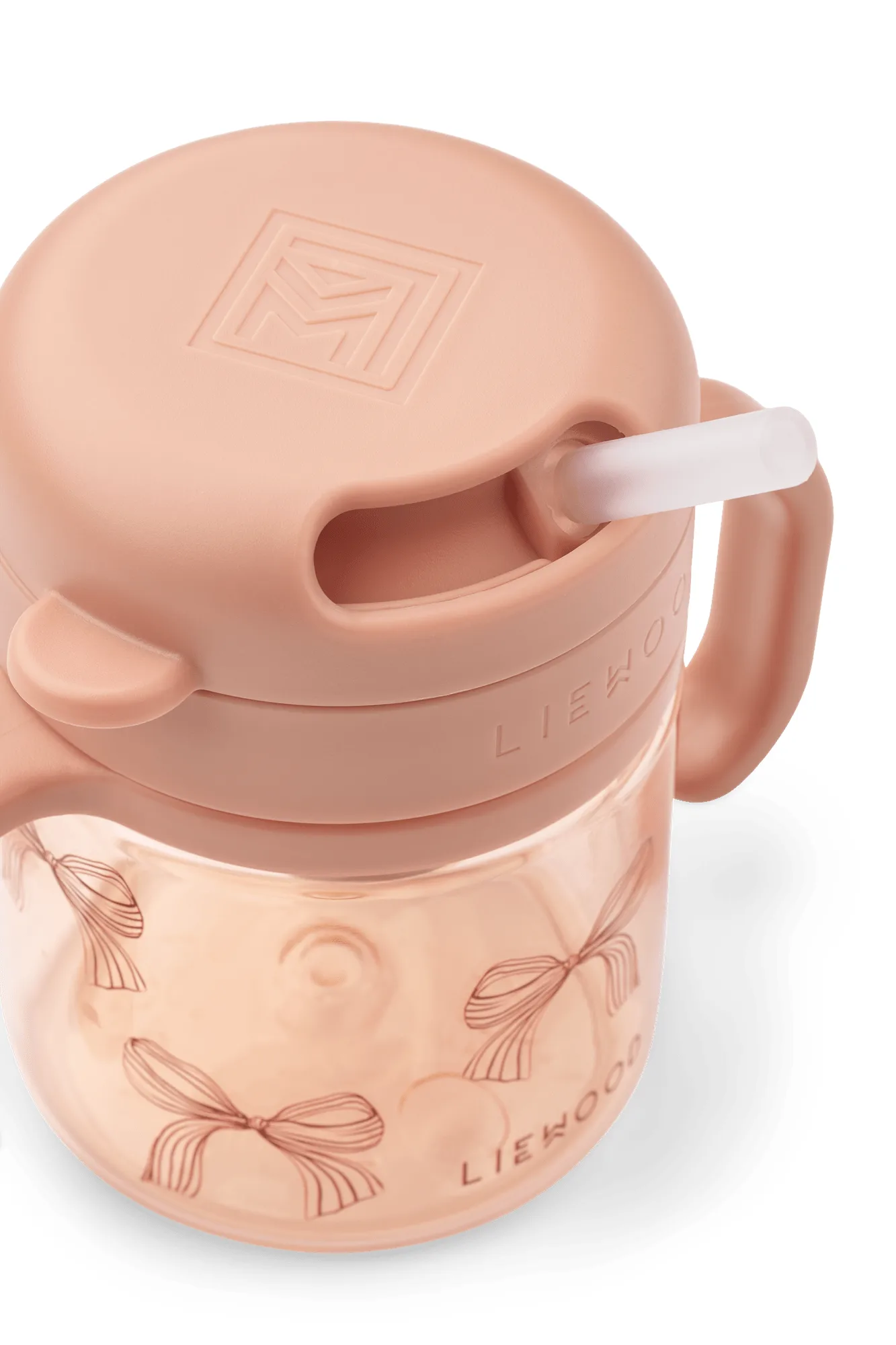 Kai Tritan pipmugg med sugrör, Bows-Pale Tuscany Liewood