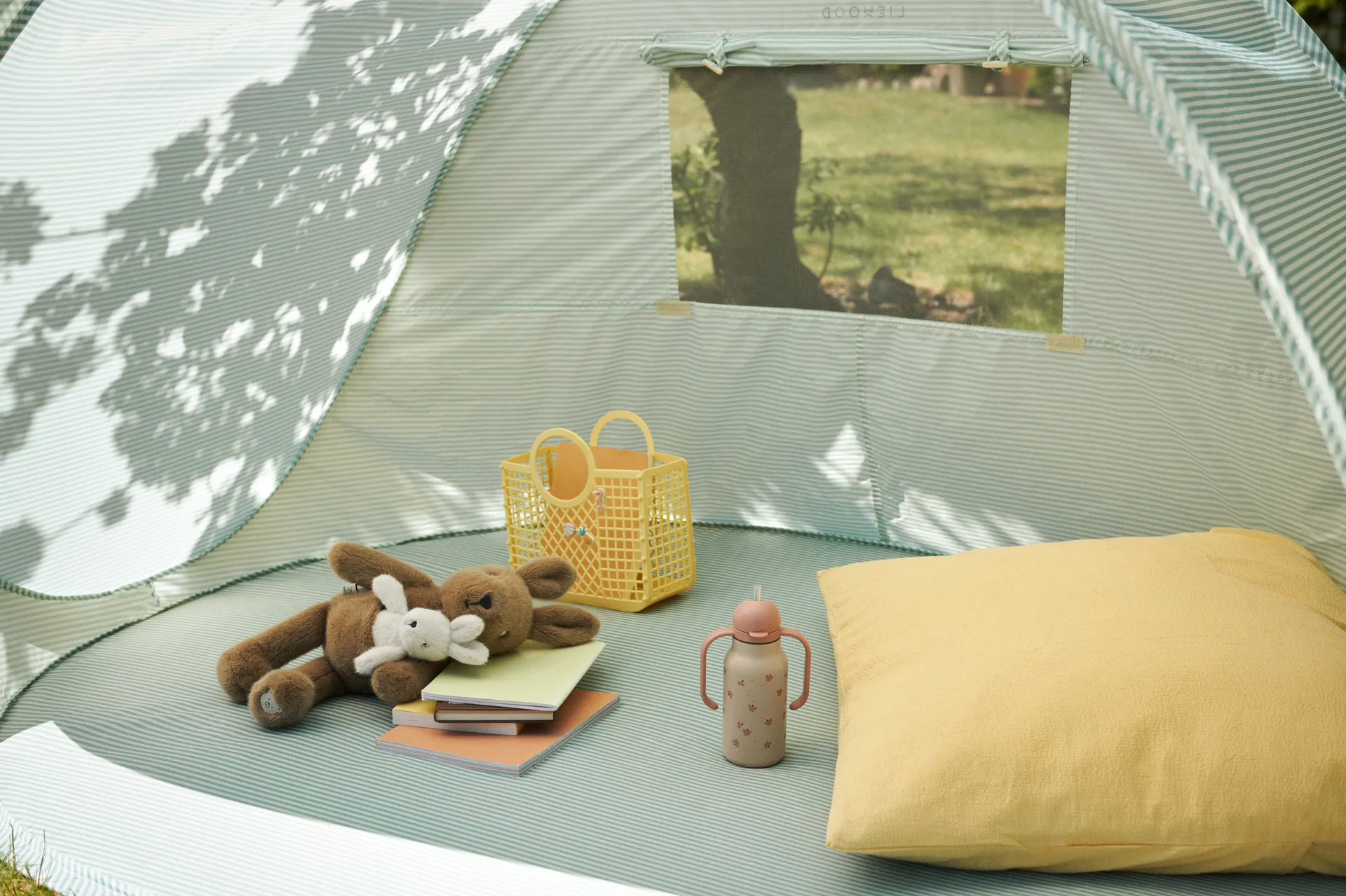 Kelly Kangaroo Mommy & Me känguru gosedjur, Dune Liewood