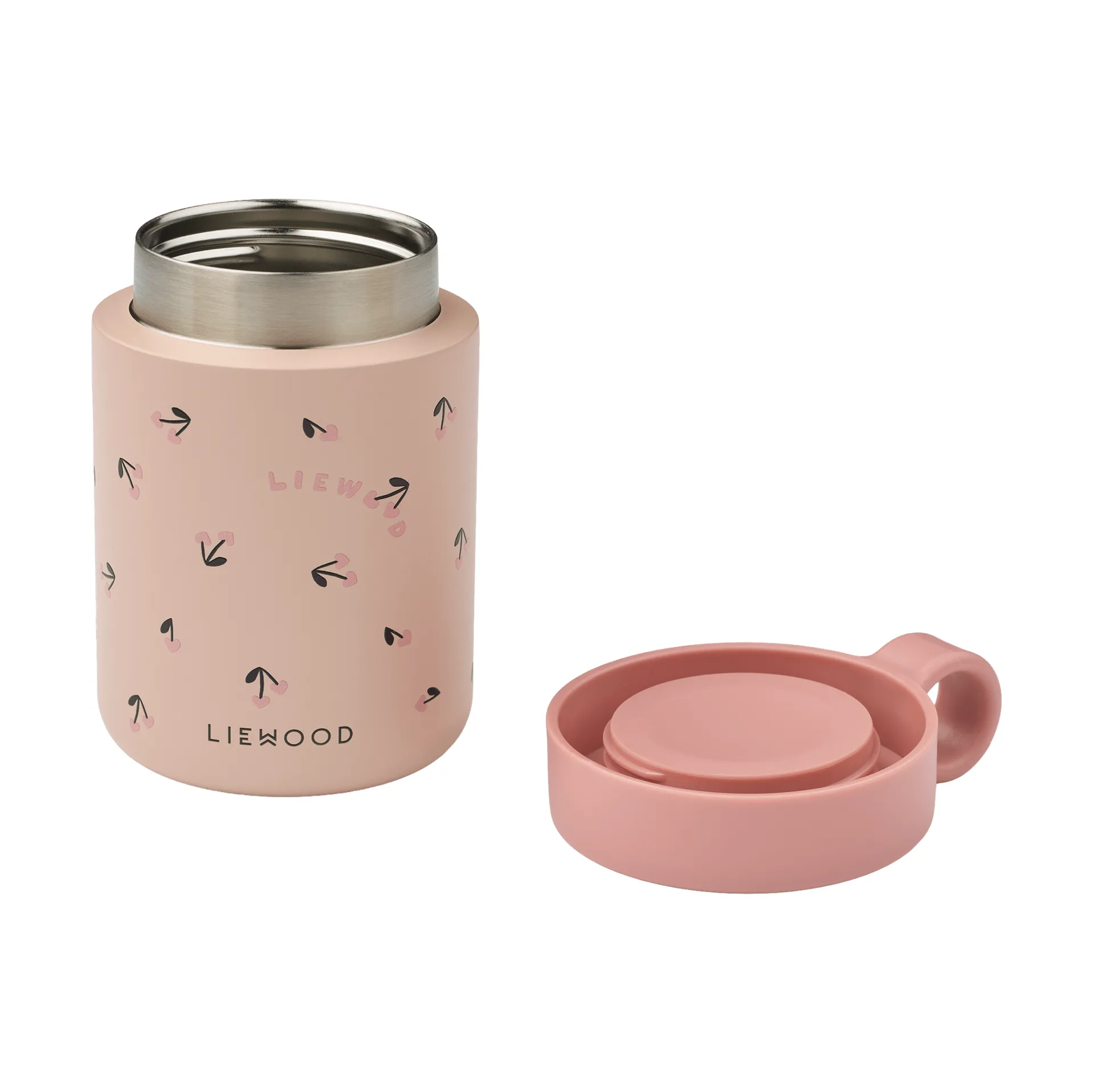 Kiani printed mattermos, Mini cherry heart-rosey Liewood