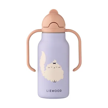 Kimmie vattenflaska 25 cl - Cat-Warm lilac - Liewood