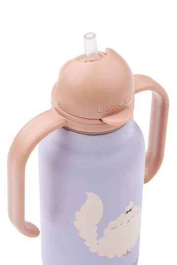 Kimmie vattenflaska 25 cl - Cat-Warm lilac - Liewood