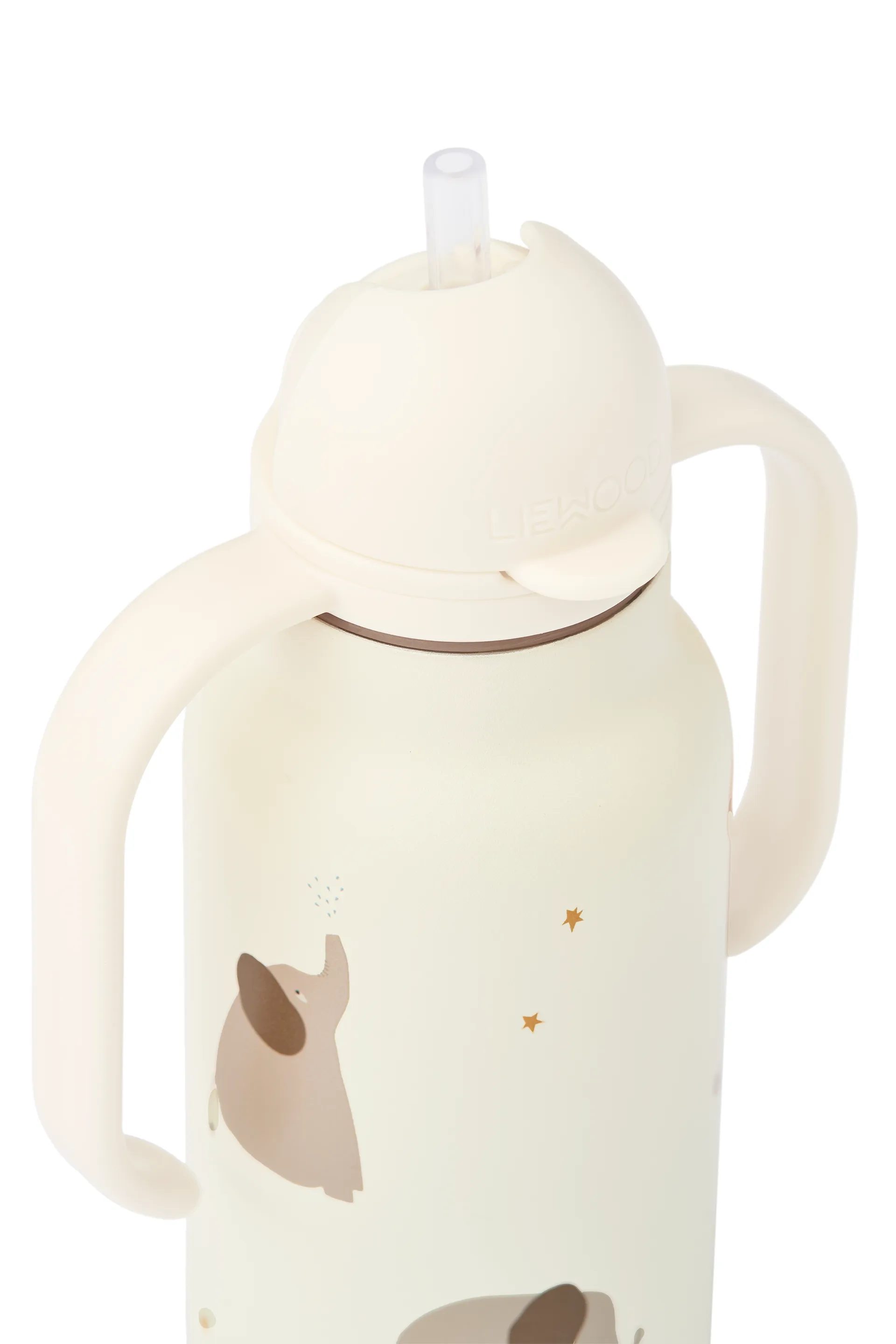 Kimmie vattenflaska 25 cl, Elephant-Creme de la creme Liewood
