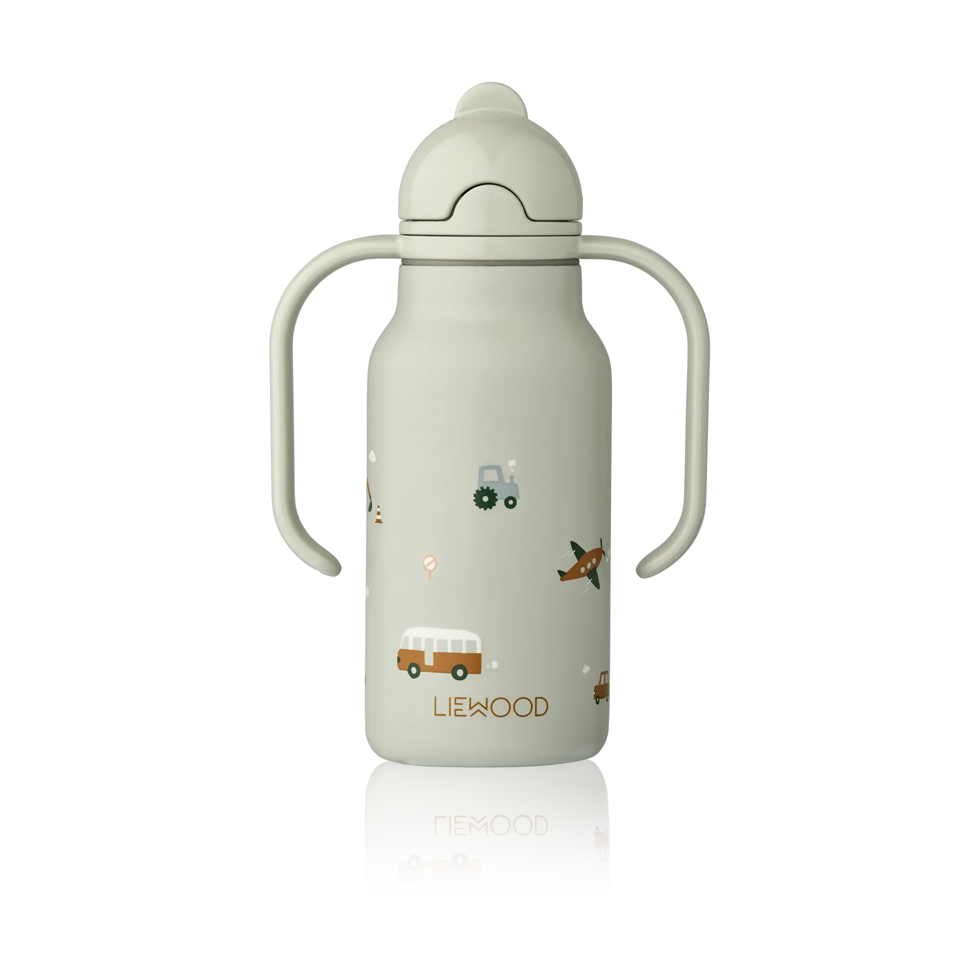 Kimmie vattenflaska 25 cl, Vehicles-Dove blue Liewood