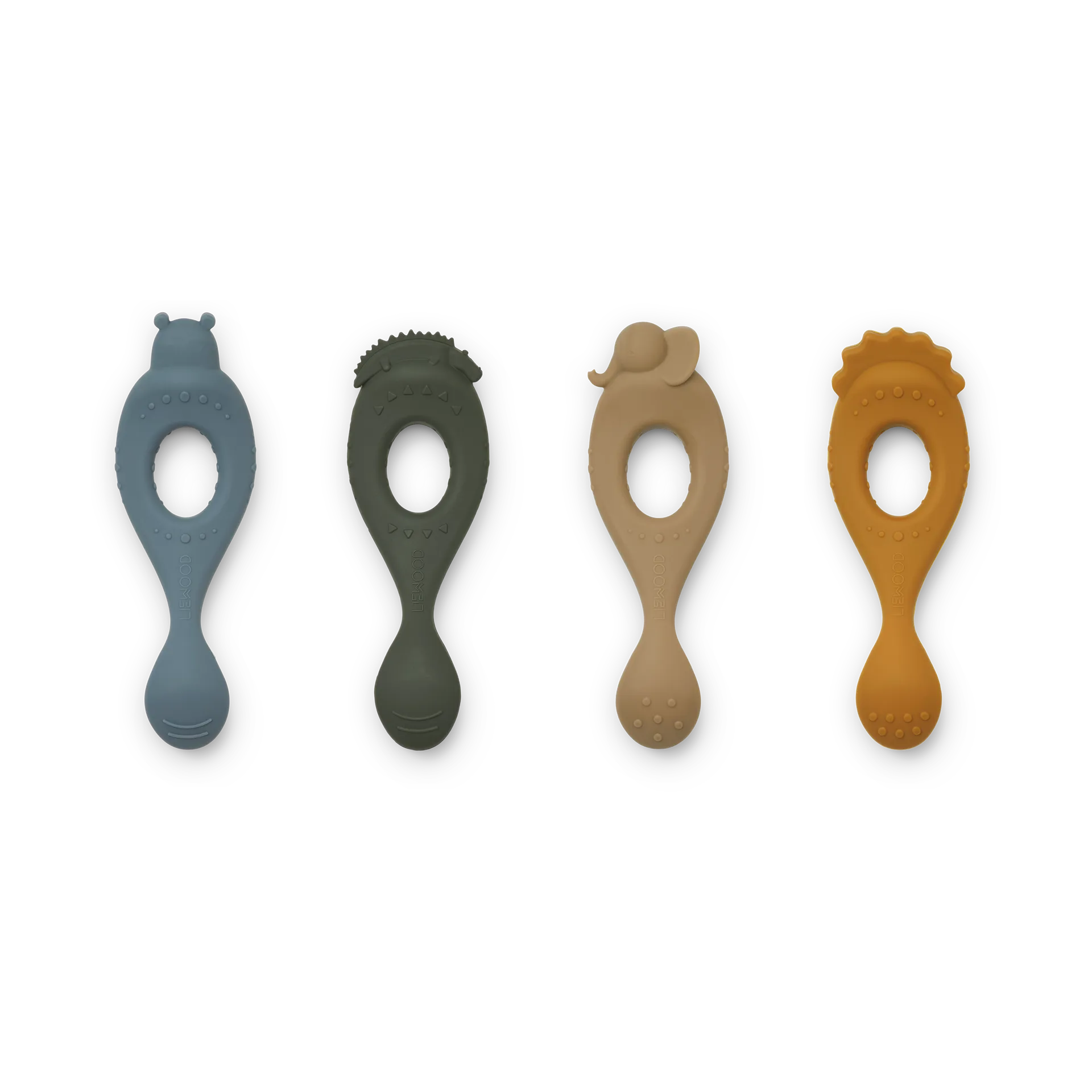 Livia sked 4 delar, Safari-blue multi mix Liewood